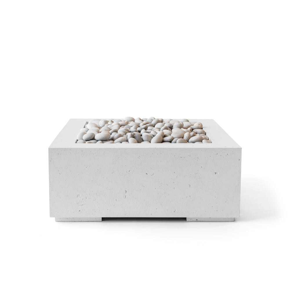 HPC Alea Lightweight Concrete Square Fire Pit