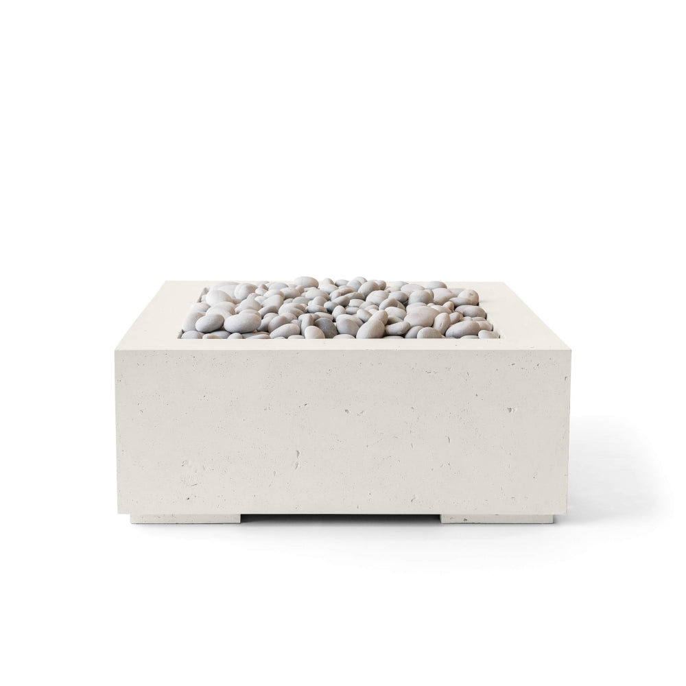 HPC Alea Lightweight Concrete Square Fire Pit