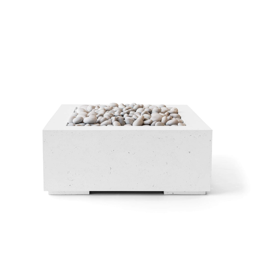 HPC Alea Lightweight Concrete Square Fire Pit