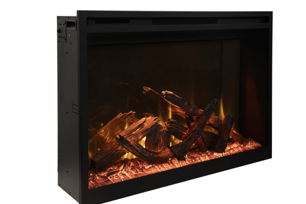 Amantii RusticStone Built-In & Insert Electric Fireplace