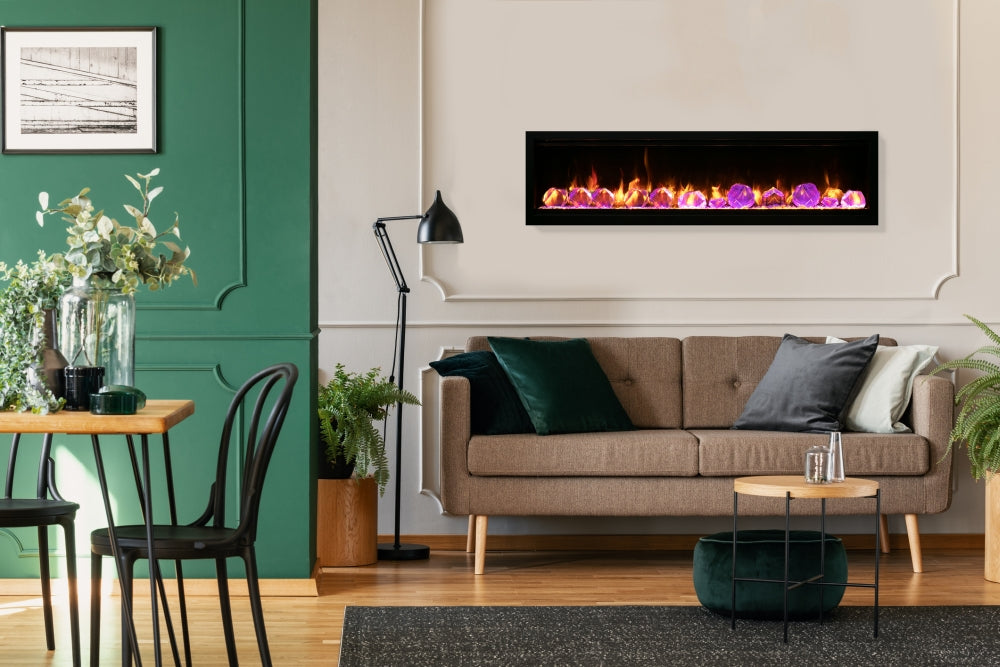 Amantii Symmetry Lumina Smart Electric Fireplace