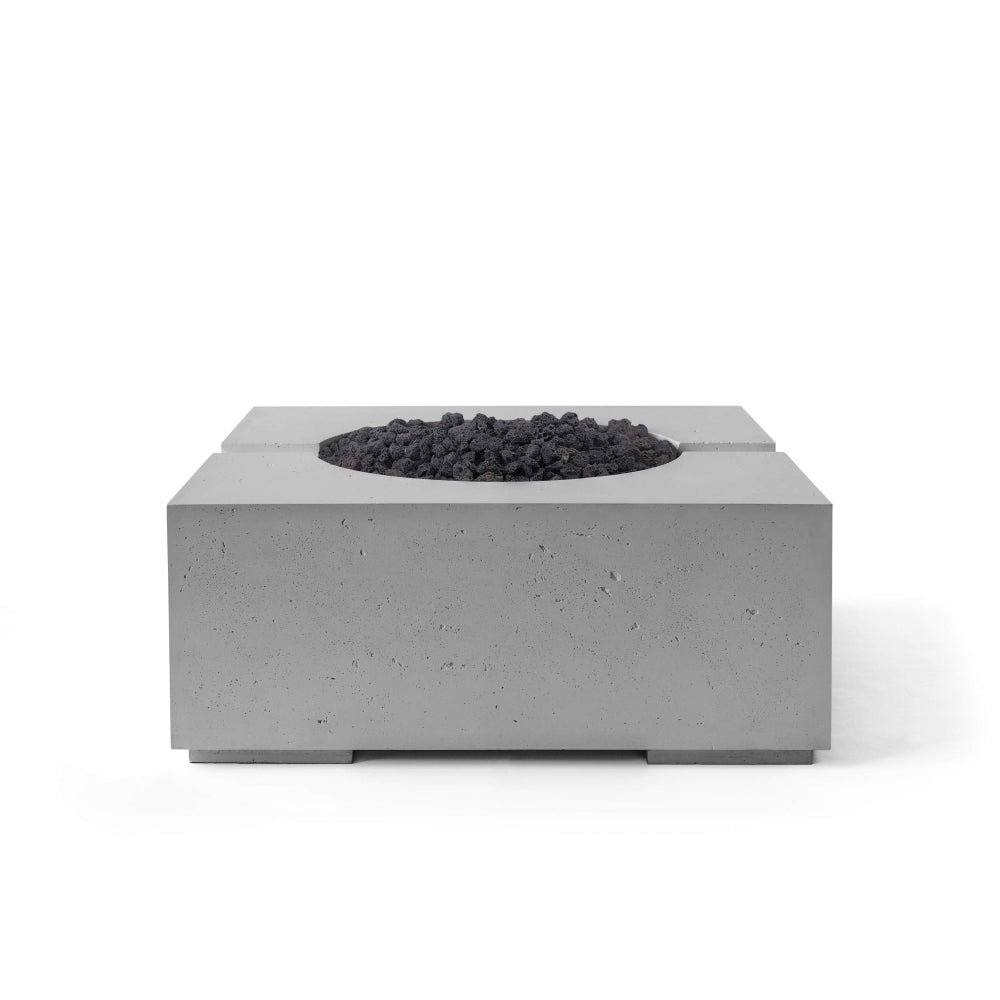 HPC Bravo Lightweight Concrete Square Fire Pit