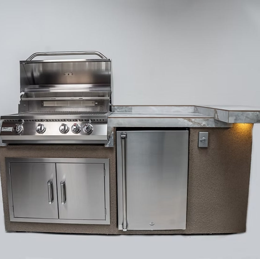 KoKoMo St. John 7'6" BBQ Island