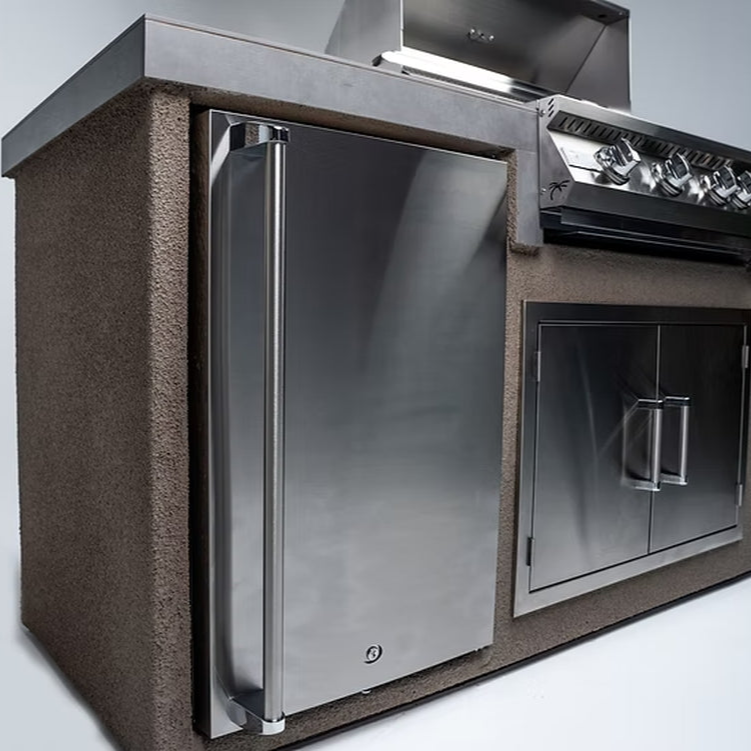 KoKoMo Straight 7' BBQ Island