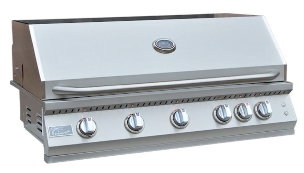 KoKoMo 40" Professional Built in Gas Grill (5 Burner/Back Burner)