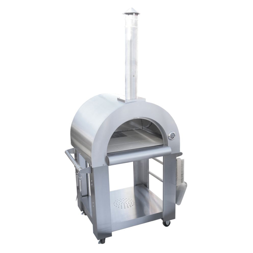 KoKoMo 32" Wood Fired Stainless Steel Pizza Oven