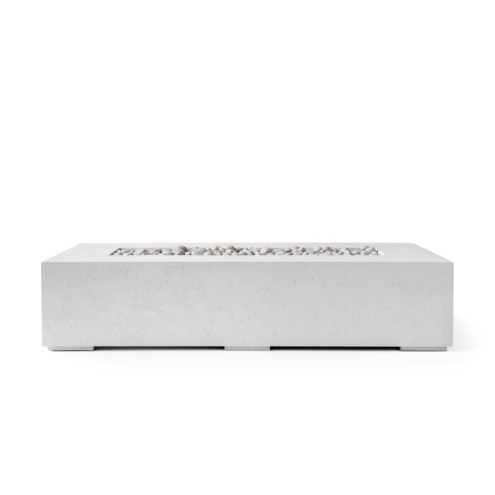 HPC Sonoma Lightweight Concrete Rectangular Fire Pit