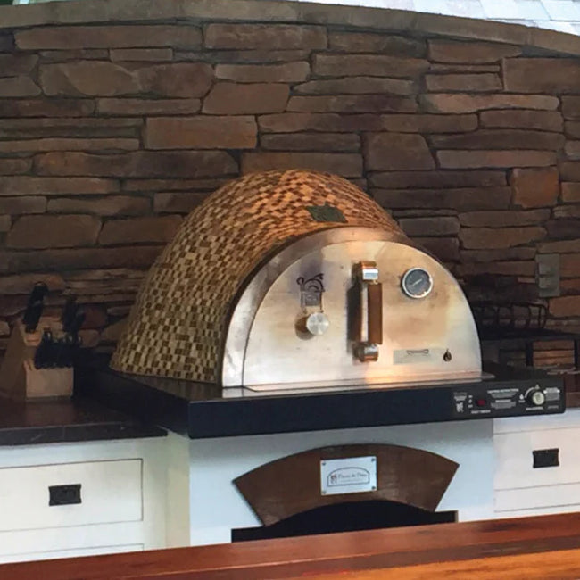 HPC Fire Villa Series Hybrid Dual Fuel Wood & Gas Burning Pizza Oven (Built-In)
