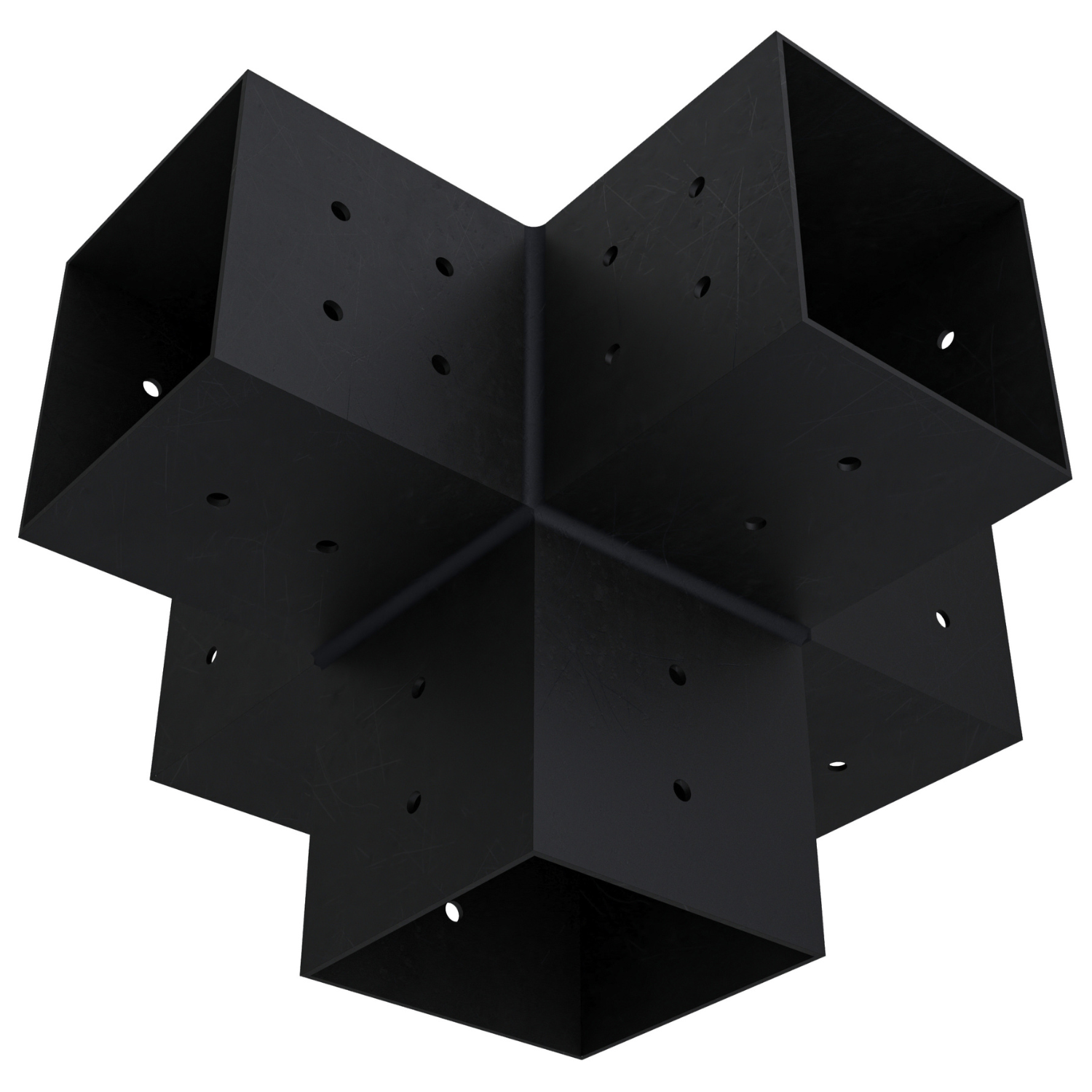 Pergola 5-Arm Post Bracket (for 4x4 Wood Posts)