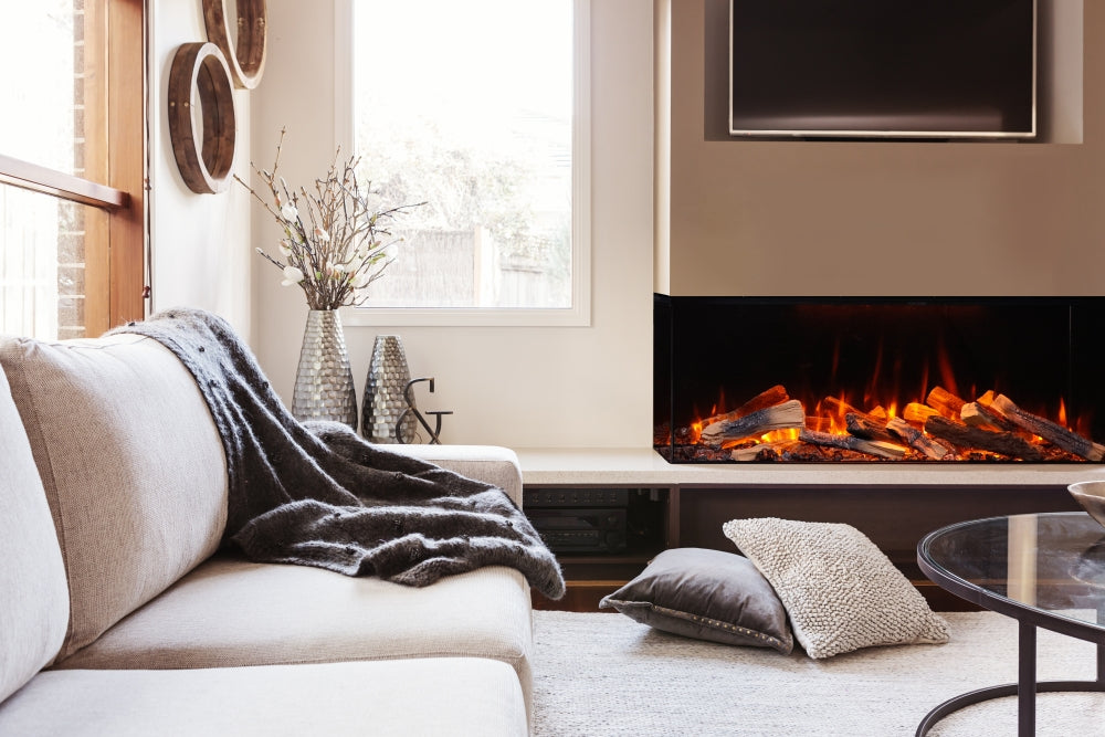 Amantii LumaForest 3-Sided Built-In Electric Fireplace