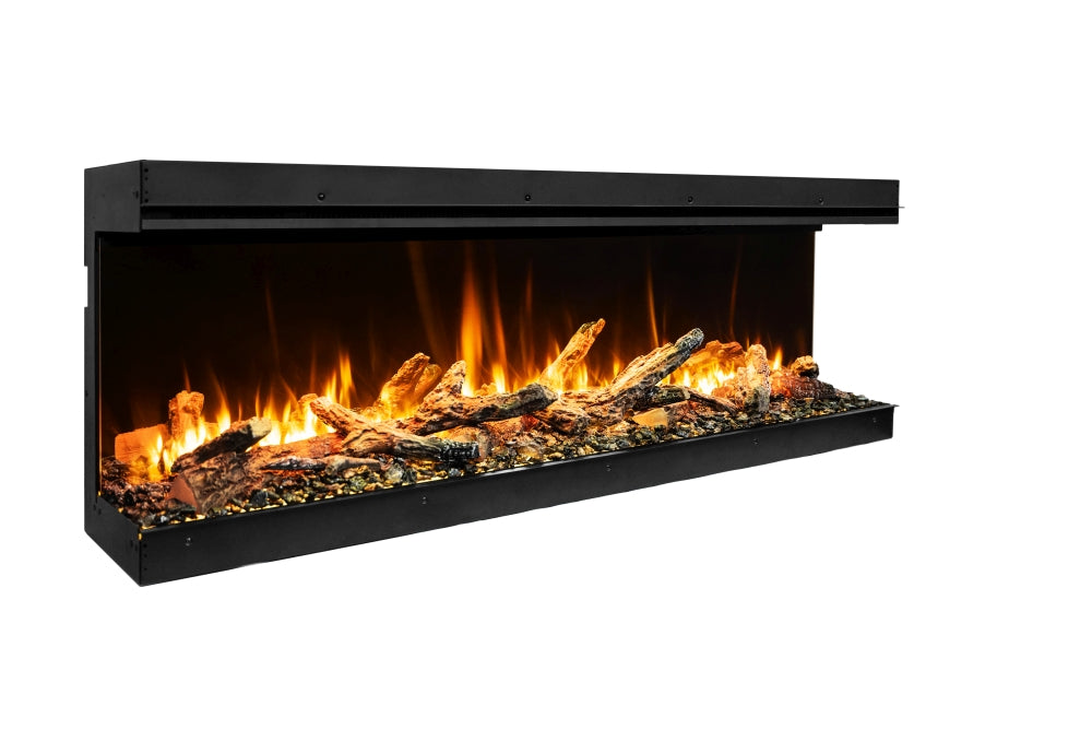 Amantii LumaForest 3-Sided Built-In Electric Fireplace
