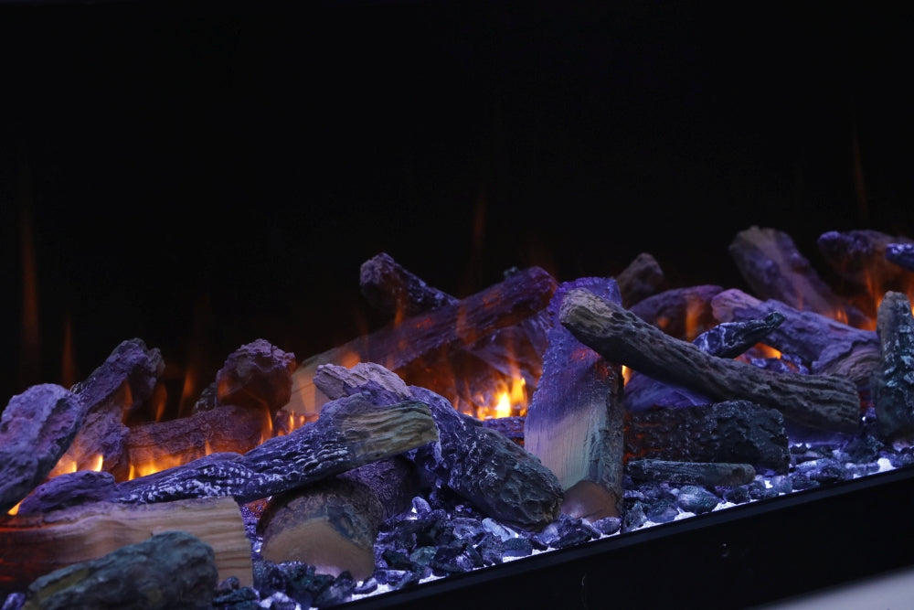 Amantii LumaForest 3-Sided Built-In Electric Fireplace