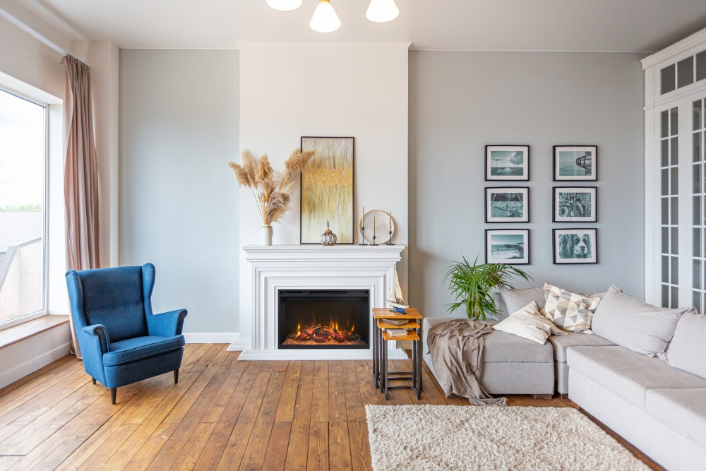 Amantii RusticStone Built-In & Insert Electric Fireplace