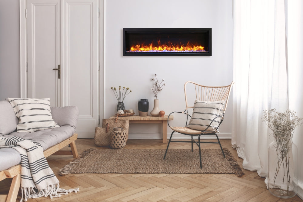 Amantii Symmetry Lumina Smart Electric Fireplace