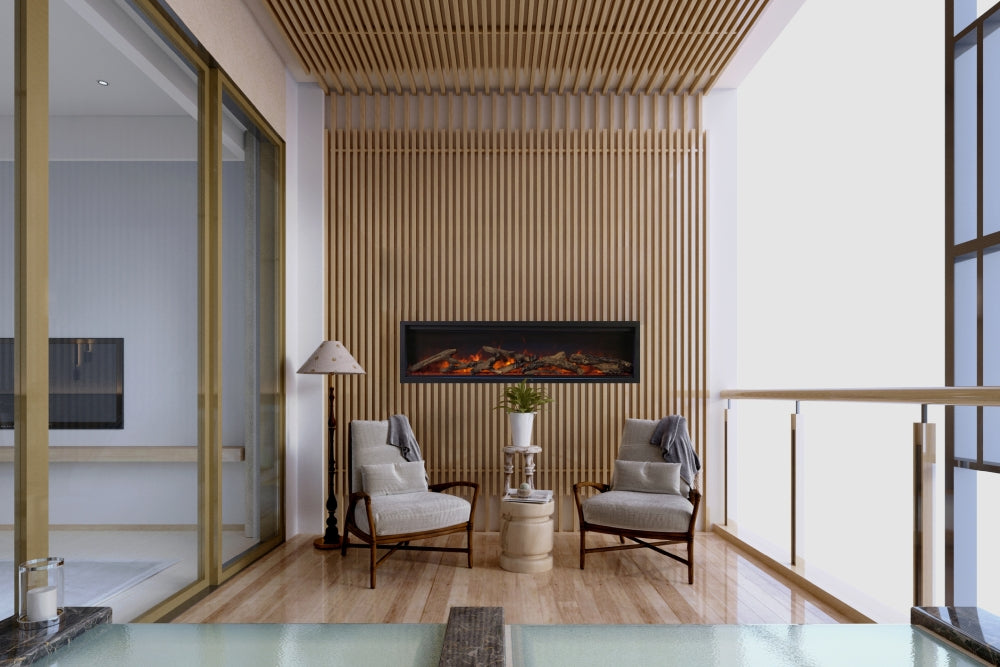 Amantii Symmetry Lumina Smart Electric Fireplace