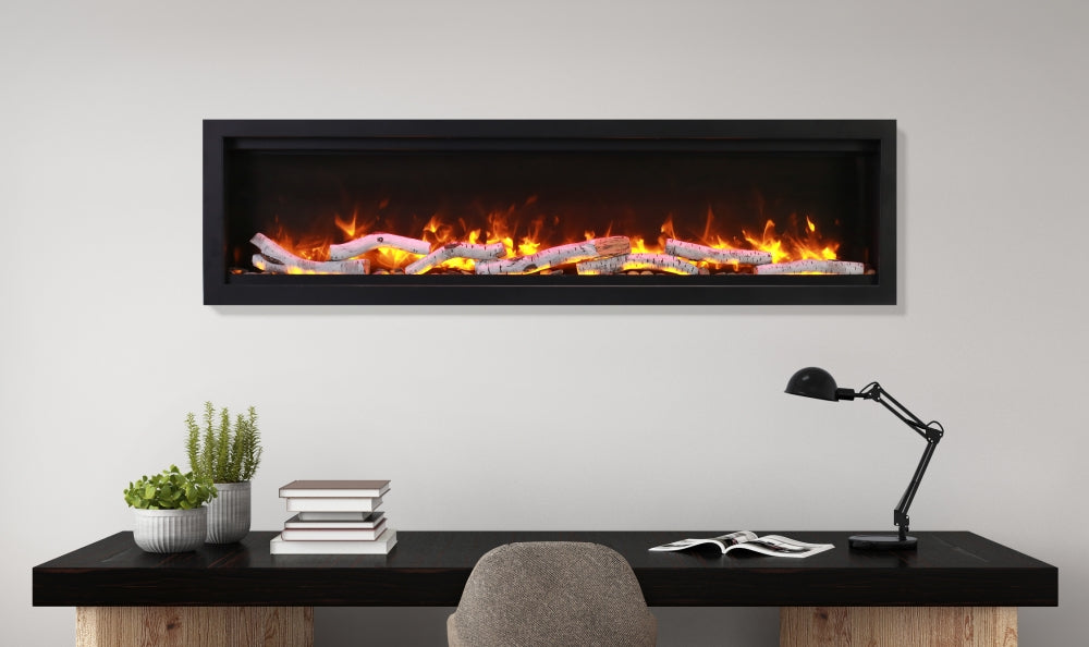 Amantii Symmetry Lumina Smart Electric Fireplace