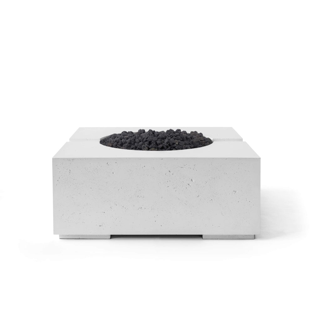 HPC Bravo Lightweight Concrete Square Fire Pit