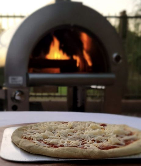 KoKoMo 32" Dual Fuel Gas or Wood Fired Stainless Steel Pizza Oven