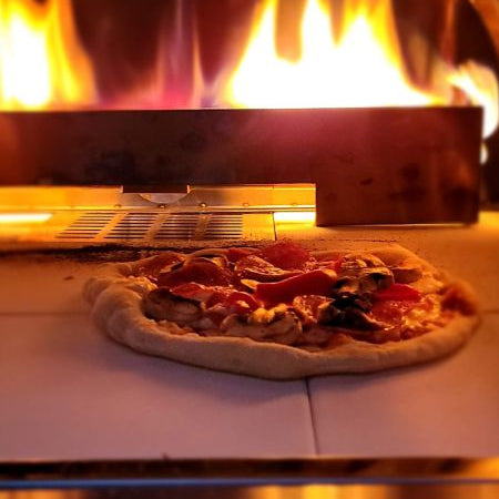 KoKoMo 32" Dual Fuel Gas or Wood Fired Stainless Steel Pizza Oven