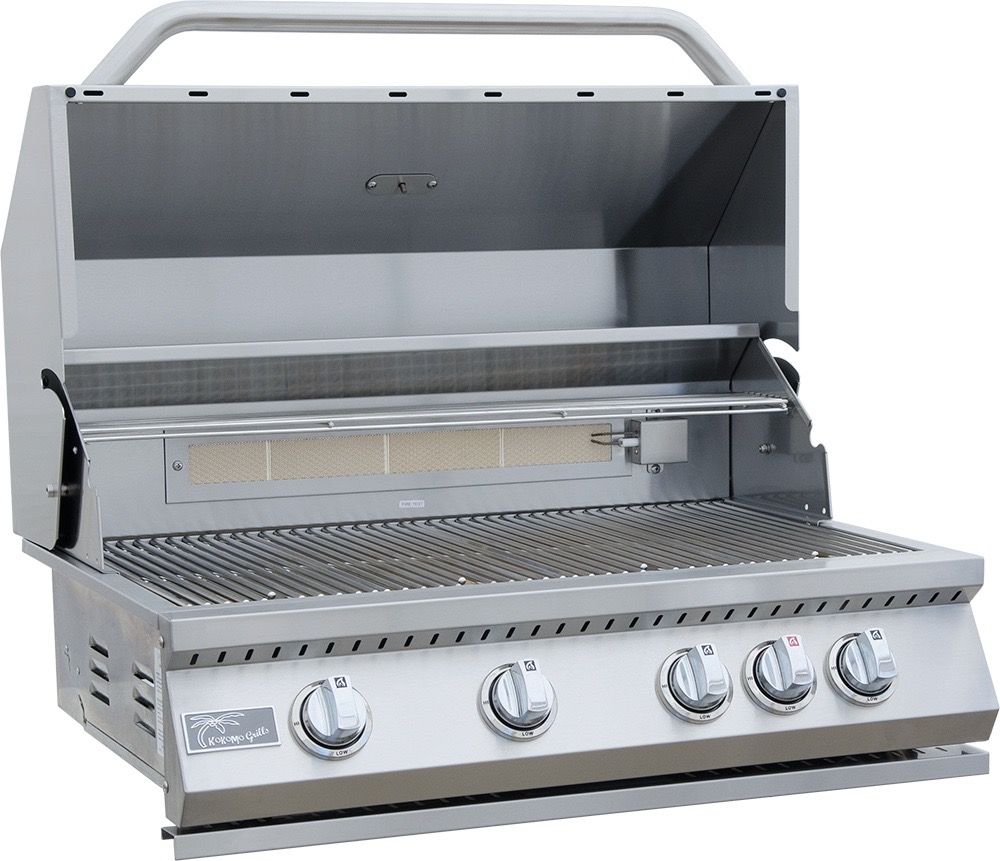 KoKoMo 32" Built in Gas Grill (4 Burner/Back Burner)