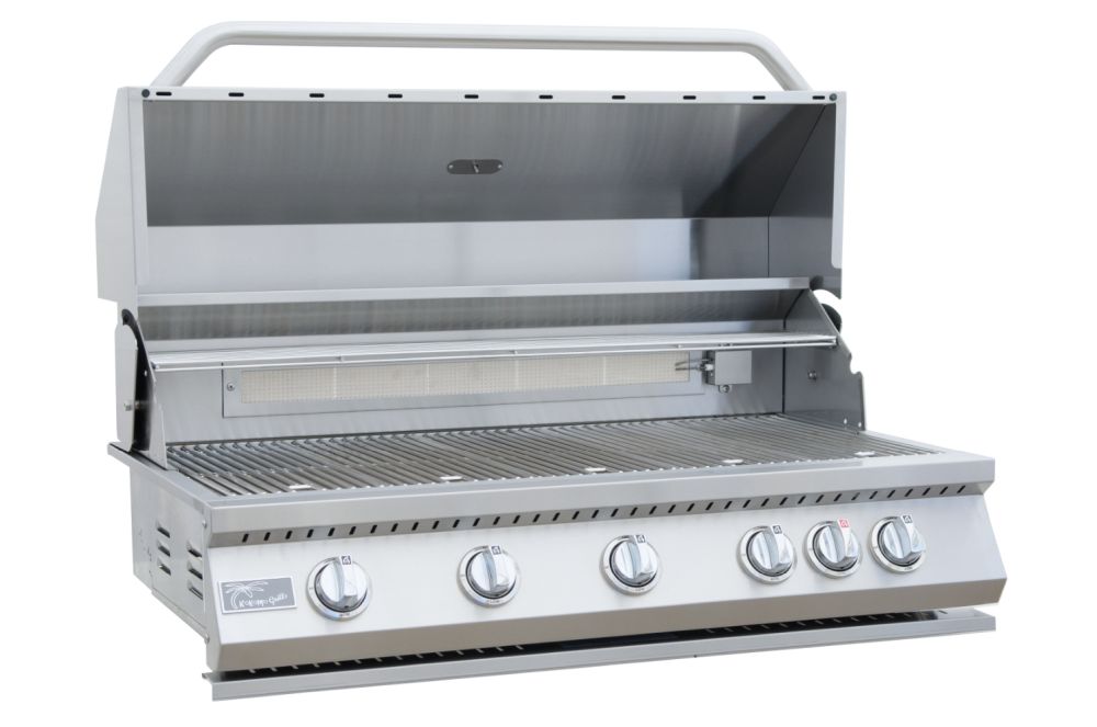 KoKoMo 40" Built in Gas Grill (5 Burner/Back Burner)